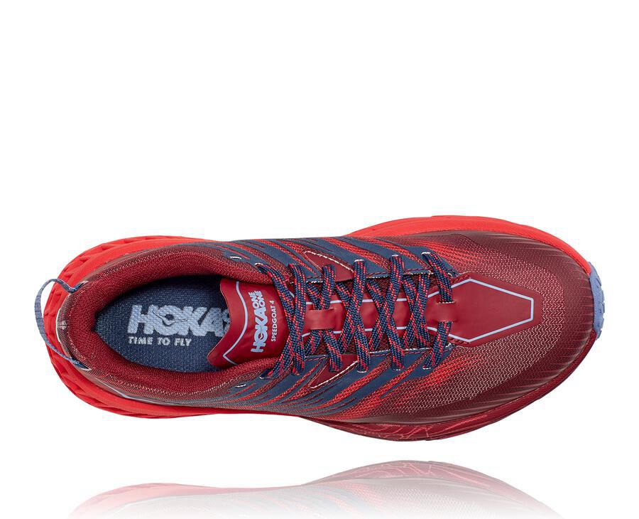 Hoka One One Trailsko Dame - Speedgoat 4 - Rød - 204587QET